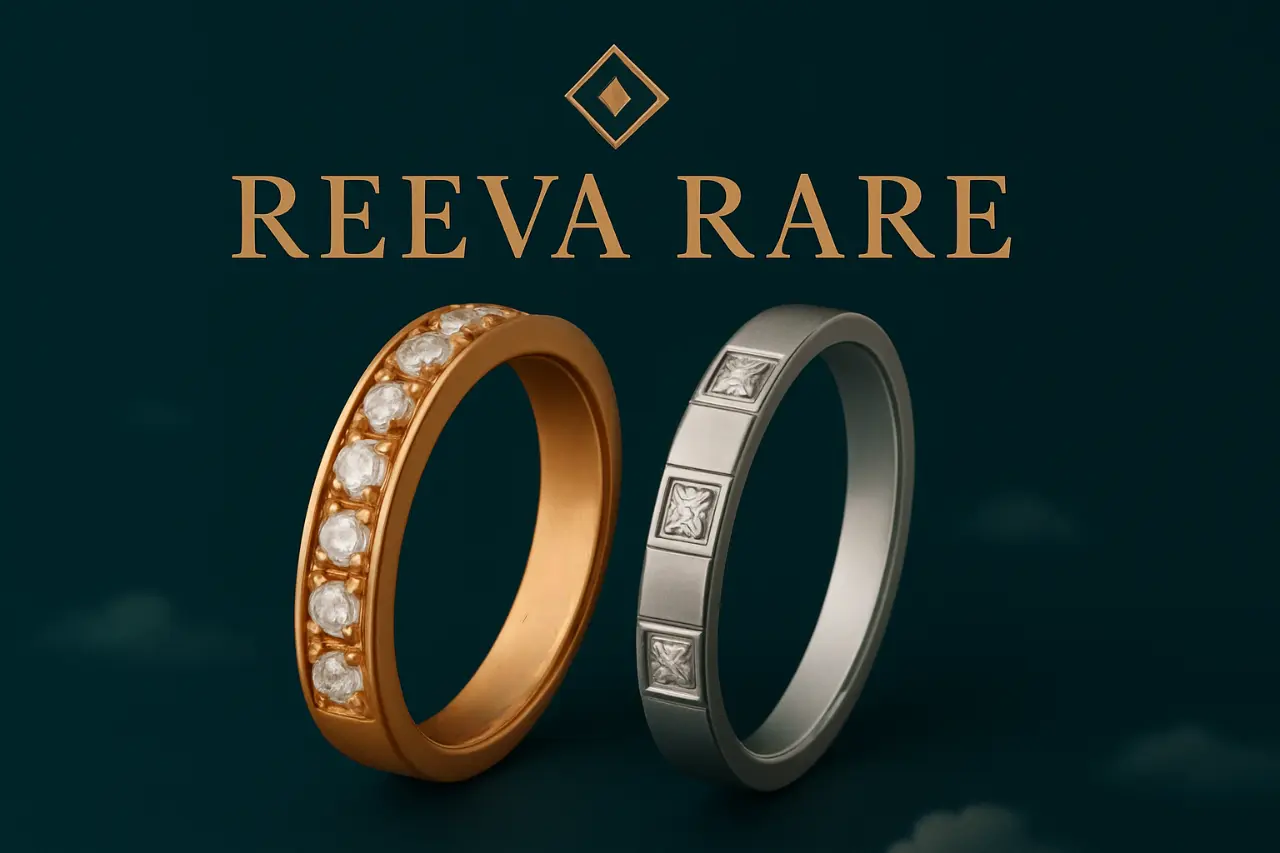 Reeva Rare lab grown diamond gold ring collection for global buyers