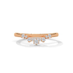 Round Diamond Wedding Band in London Timeless Elegance