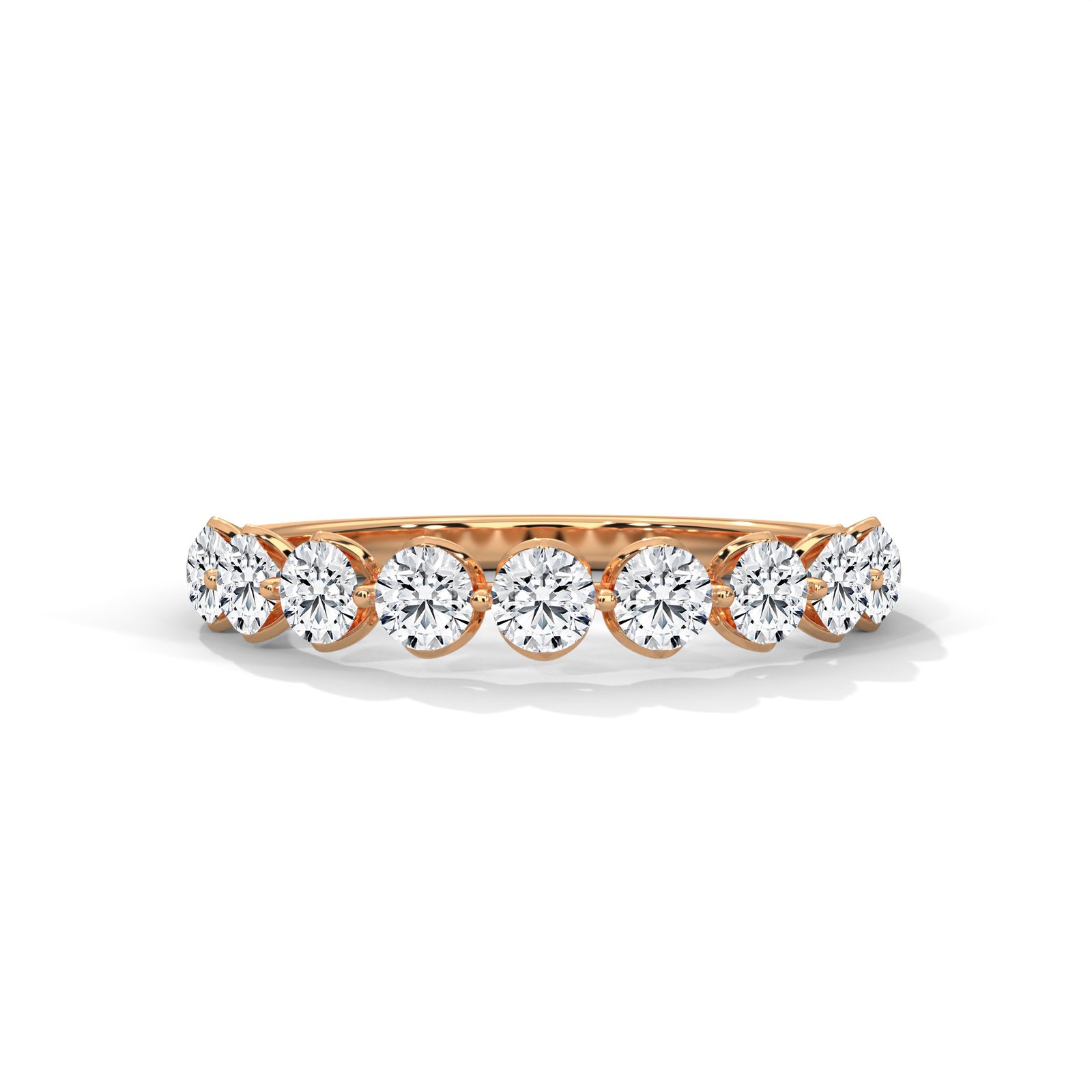 CVD diamond ring San Francisco in premium gold