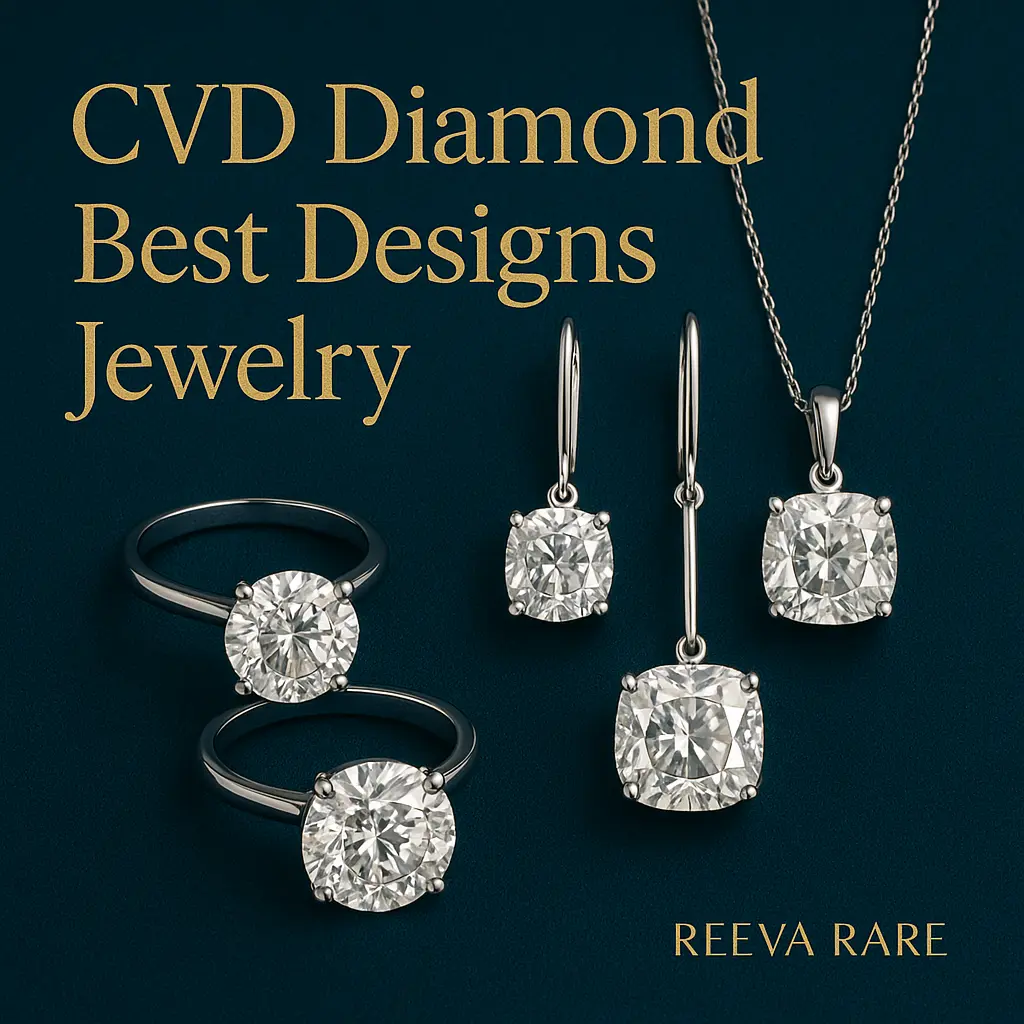 CVD diamond best designed jewelry Reeva Rare luxury jewelry brand