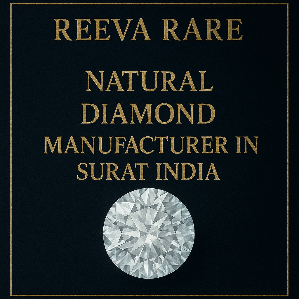 Natural diamond manufacturer in Surat India Reeva Rare luxury jewellery brand