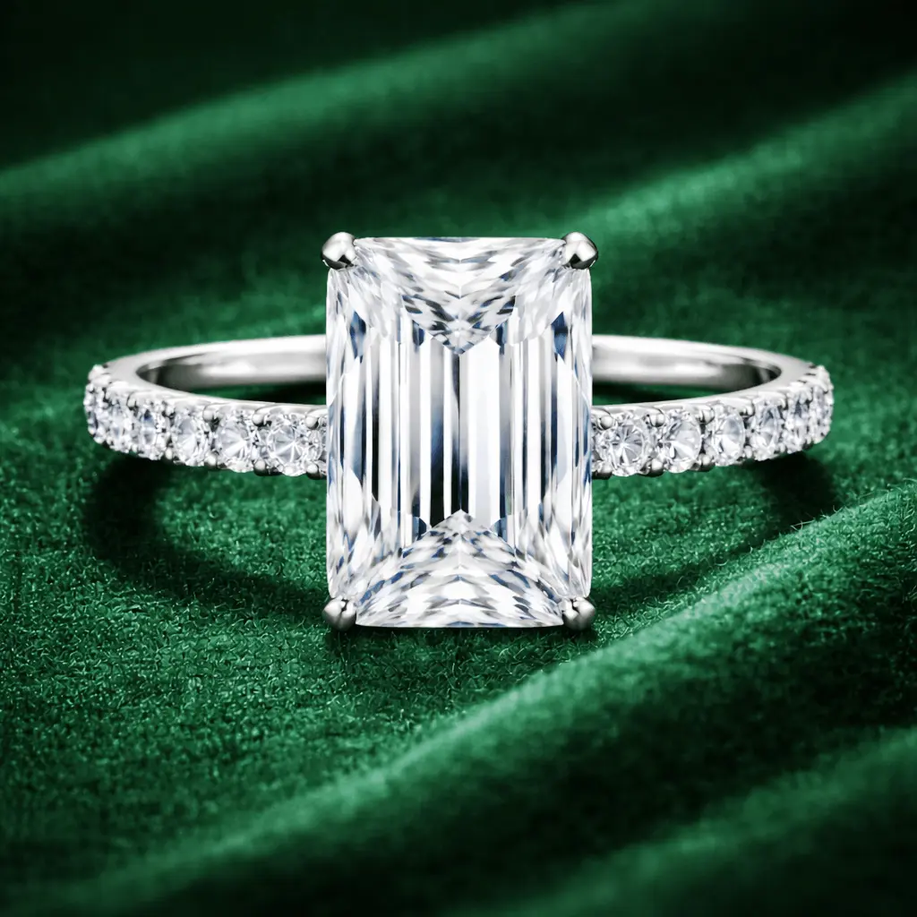 Lab grown diamond ring manufacturer in Surat India Reeva Rare