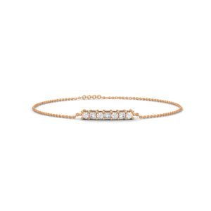 Round Diamond Bracelet Qatar Luxurious Gift Her