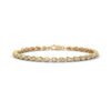 Premium luxury diamond bracelet crafted from CVD diamonds in gold available exclusively at Reeva Rare