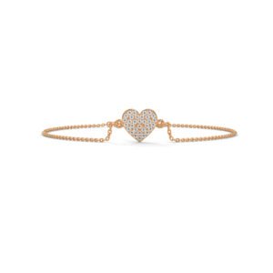 Heart Diamond Bracelet In New York To Express Love