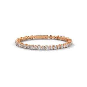 Heart Diamond Bracelet Korea Gift
