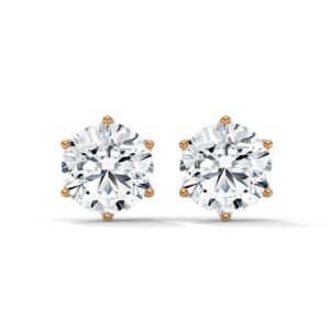 Affordable Round Diamond Earrings Gift in London