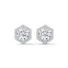 Latest lab grown diamond earrings design for wedding