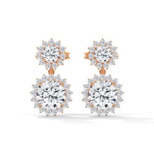 Diamond Earrings Gifts in Lisbon European Timeless Design