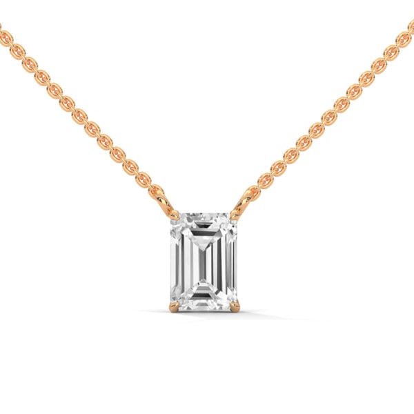 Lab Grown CVD Diamond Pendant Necklace chic luxury jewelry