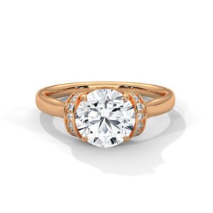 Shop Elegant Lab Grown CVD Diamond Gold Ring for Birthday and Anniversary