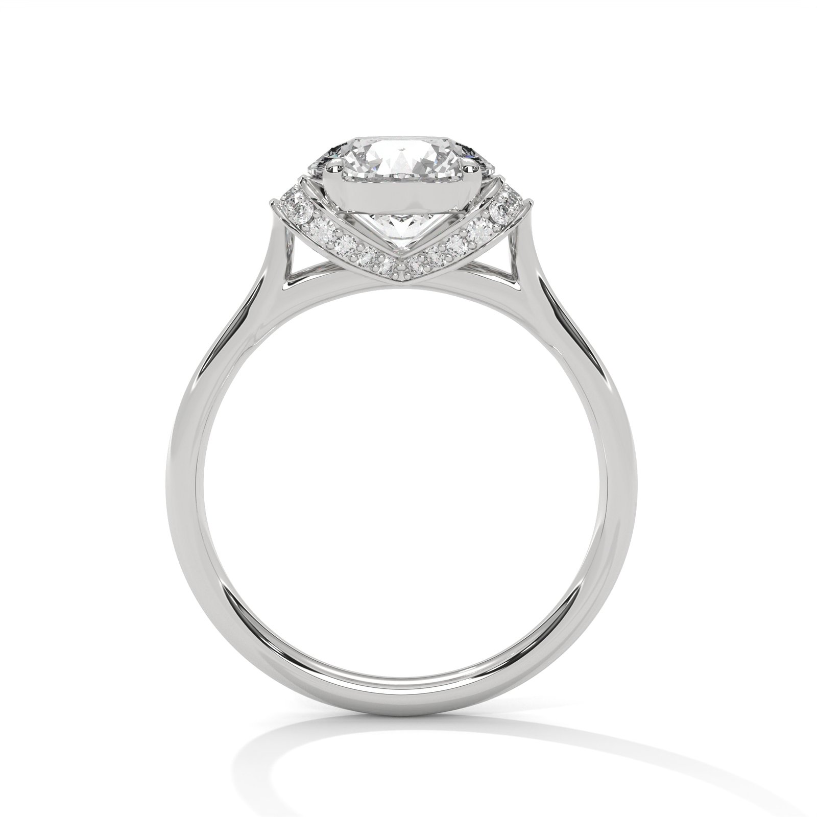 Shop High-End Lab Grown CVD Diamond Gold Ring Online | Reeva Rare Jewelry Store Exclusive Lab Grown CVD Diamond Gold Ring Online USA for Luxury Engagement