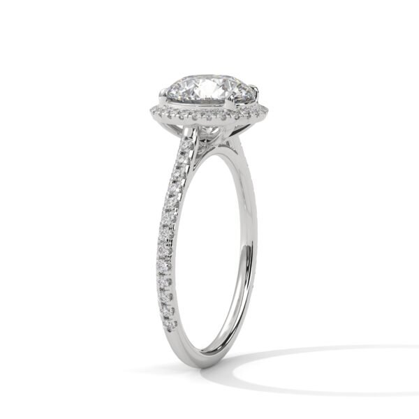 Shop Lab Grown CVD Diamond Gold Ring Online for Engagement Wedding Birthday