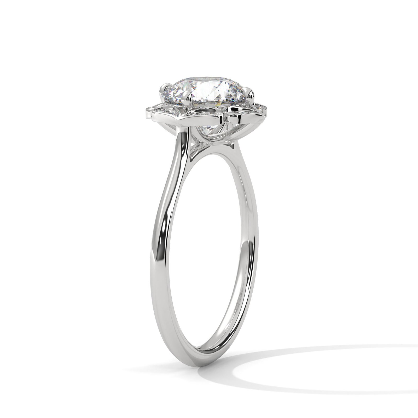 Buy Lab Grown CVD Diamond Gold Ring Online | Reeva Rare Jewelry Store Shop Lab Grown CVD Diamond Gold Ring Online for Her Birthday Engagement Gift