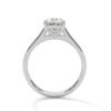 Platinum diamond ring for women by Reeva Rare, lab-grown diamonds, CVD diamonds, natural diamonds, luxury jewelry, online jewelry store, worldwide delivery
