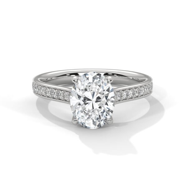 Lab Diamond Gold Ring with modern style and exquisite craftsmanship