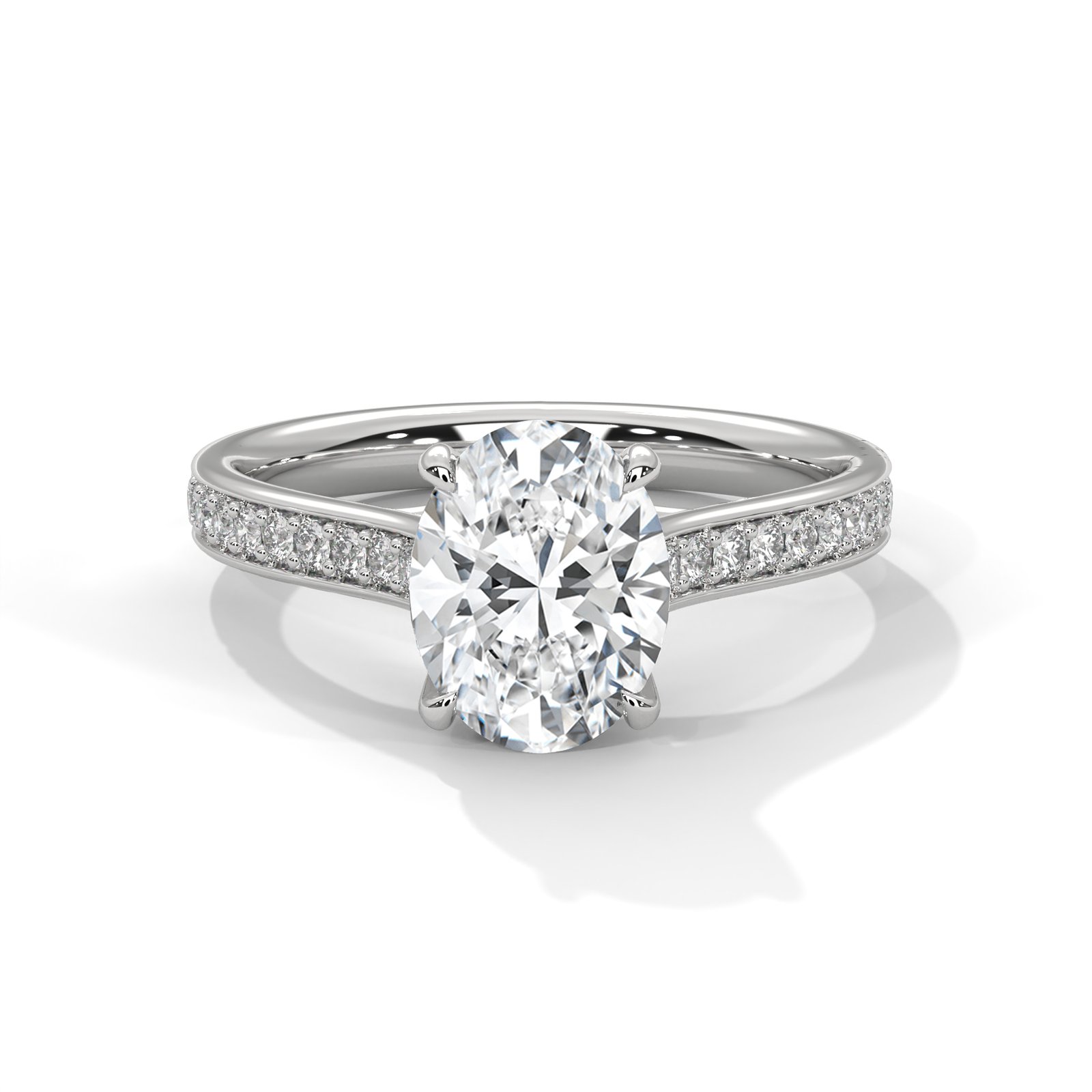 Lab Diamond Gold Ring | Reeva Rare Signature Collection Lab Diamond Gold Ring with modern style and exquisite craftsmanship