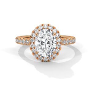 Buy Elegant Lab Grown CVD Diamond Gold Ring Online for Birthday and Anniversary