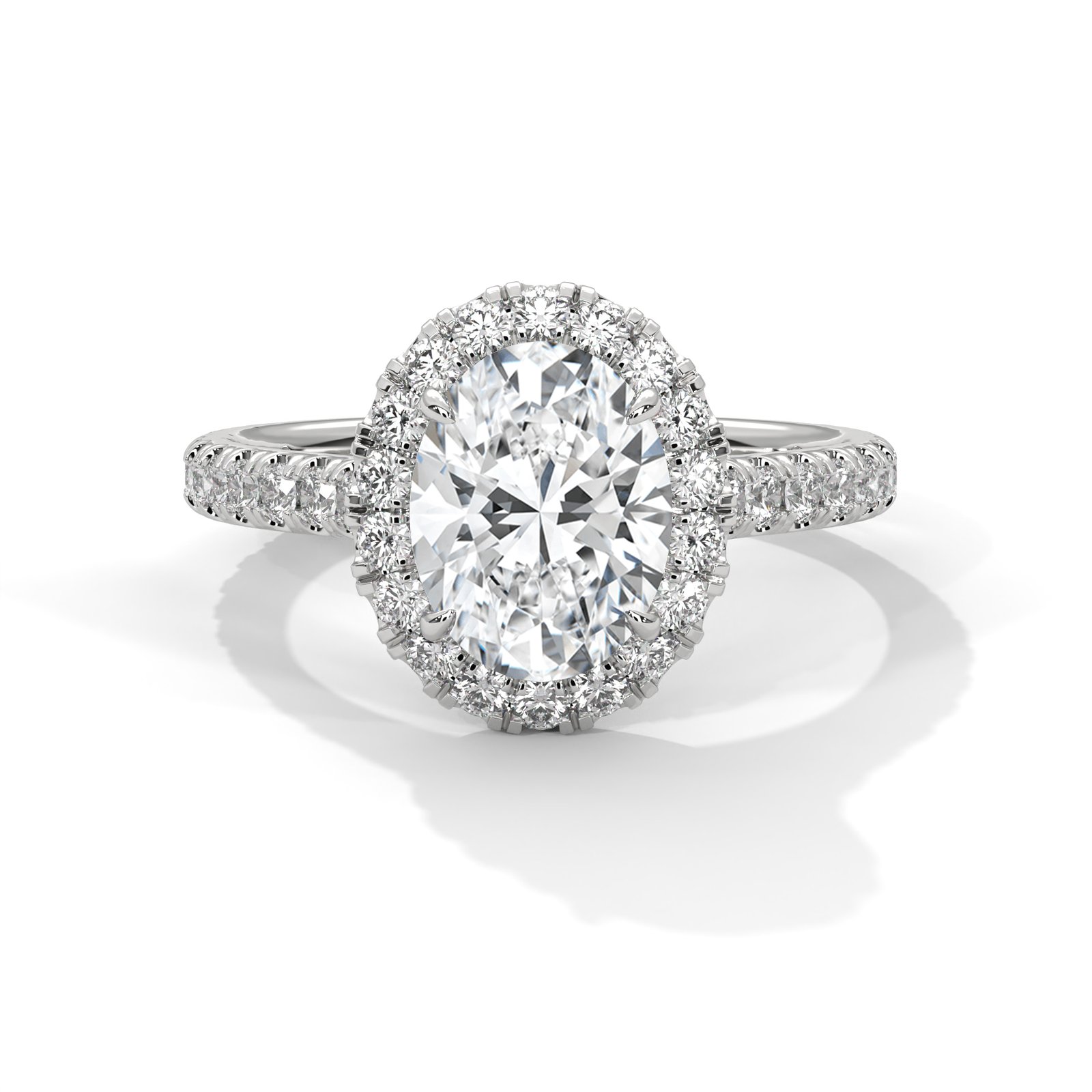 Buy Lab Grown CVD Diamond Gold Ring Online | Reeva Rare Jewelry Store Shop Luxury Lab Grown CVD Diamond Gold Ring Online for Her Engagement Gift