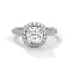 Buy Lab Grown CVD Diamond Gold Ring Online | Reeva Rare Jewelry Store Shop High-End Lab Grown CVD Diamond Gold Ring Online for Engagement Anniversary