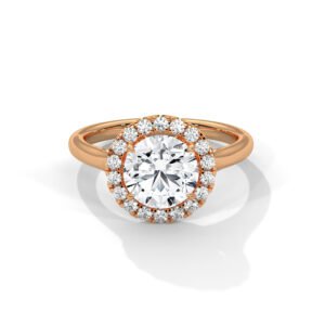 Buy Fine Lab Grown CVD Diamond Gold Ring Online USA for Anniversary Celebration