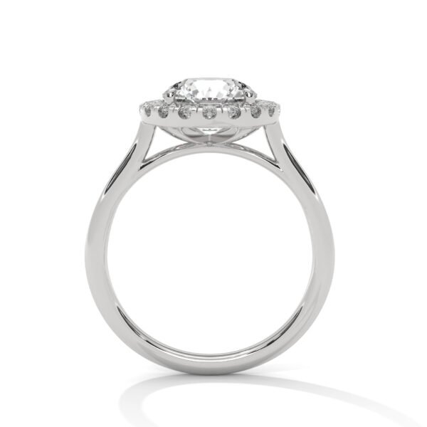 Buy High-End Lab Grown CVD Diamond Gold Ring Online for Her Engagement Gift