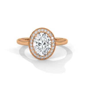 Elegant Lab Grown CVD Diamond Gold Ring crafted for perfection