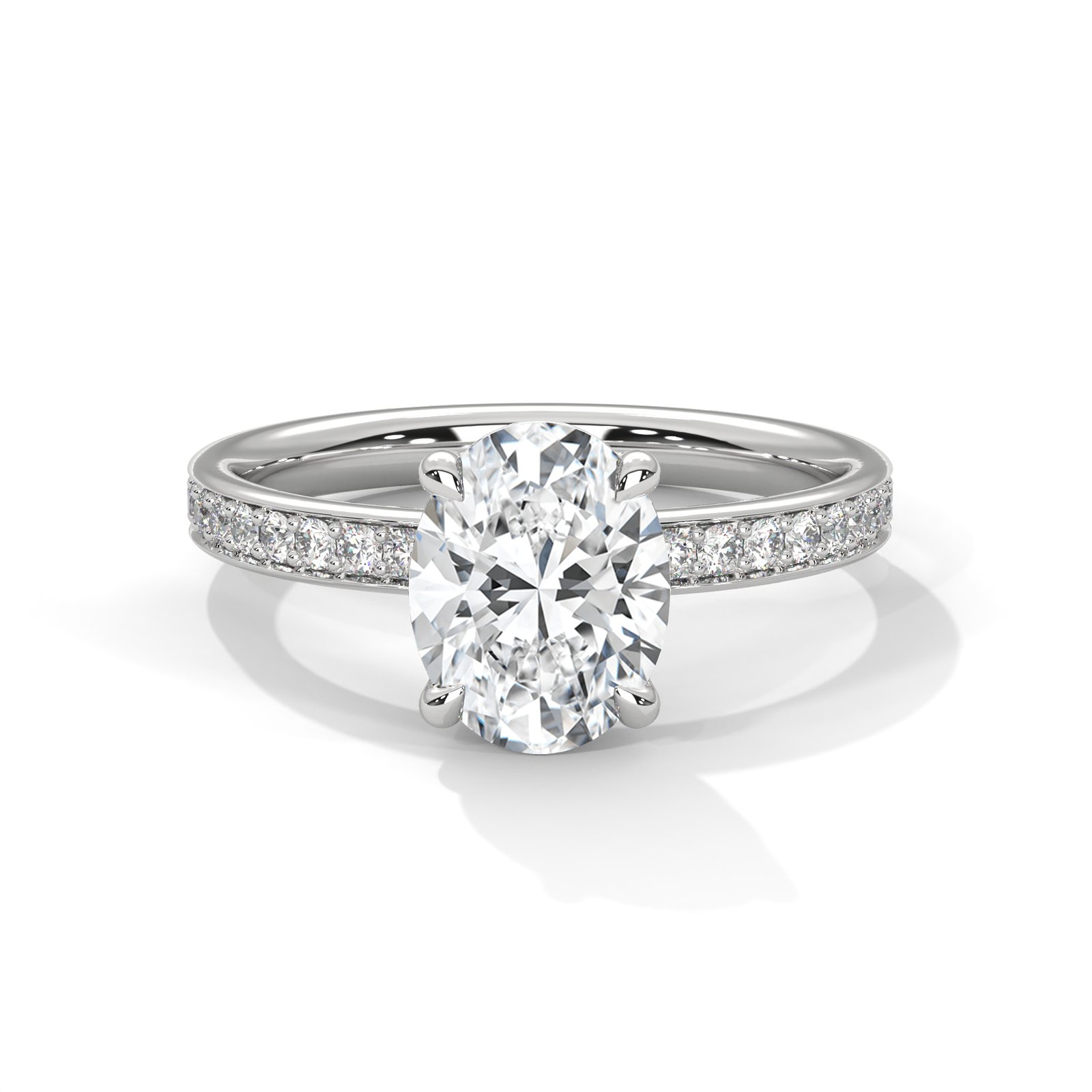 Buy Refined Lab Grown CVD Diamond Gold Ring Online Jewelry Store Refined Lab Grown CVD Diamond Gold Ring – Crafted for Perfection