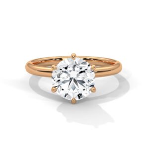 Shop Lab Grown CVD Diamond Gold Ring Online for Engagement and Luxury Gift
