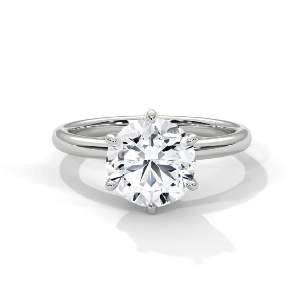 Buy Classic Lab Grown CVD Diamond Gold Ring for Timeless Luxury