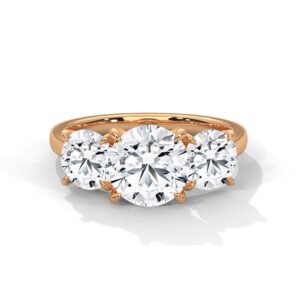 Buy Minimalist Lab Grown CVD Diamond Gold Ring Online