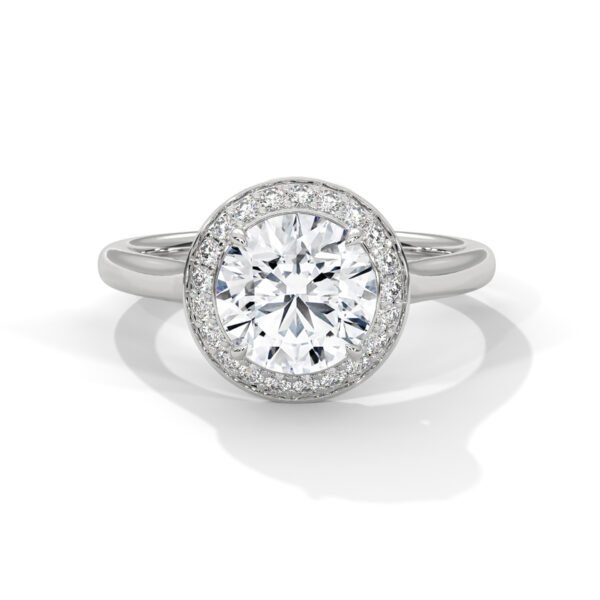 Shop Modern Lab Grown CVD Diamond Gold Ring for Engagement