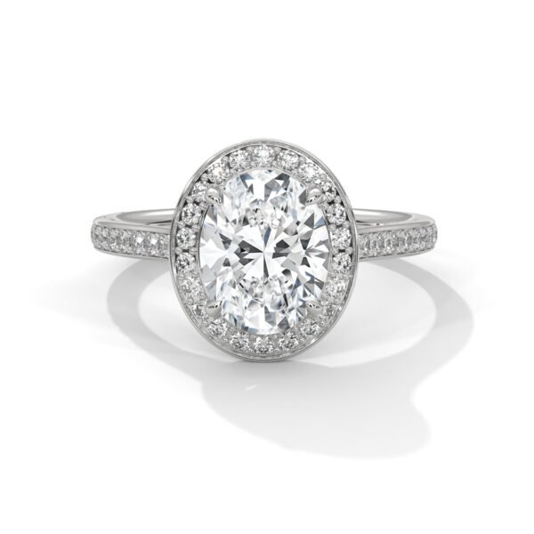 Buy Trusted Minimalist Lab Grown CVD Diamond Gold Ring Online