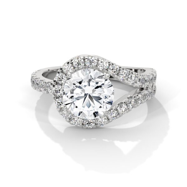 Buy Trusted Lab Grown CVD Diamond Gold Ring Online for Couples