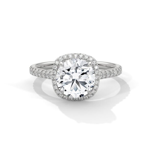 Lab Diamond Gold Ring with sparkling elegance and refined craftsmanship