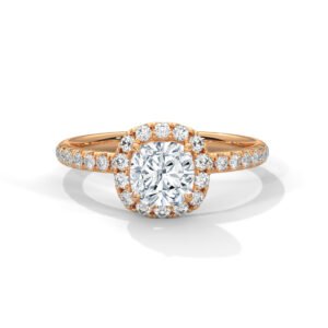 Buy Lab Grown CVD Diamond Gold Ring Online at Reeva Rare Jewelry Brand