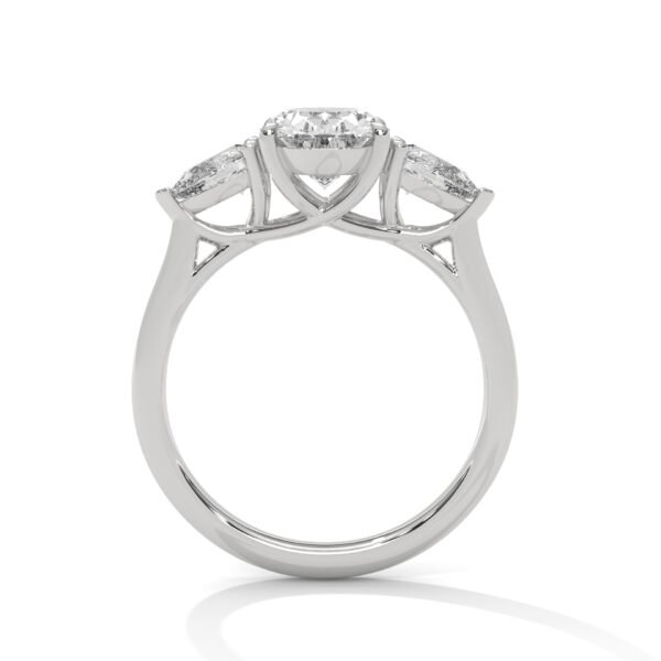 Lab Grown CVD Diamond Gold Ring by Reeva Rare Jewelry Brand