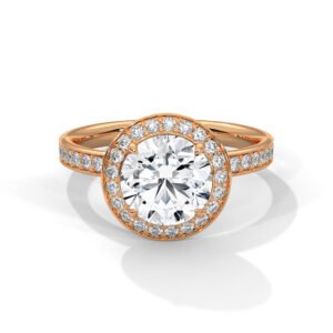 Luxury Lab Grown CVD Diamond Gold Ring Online