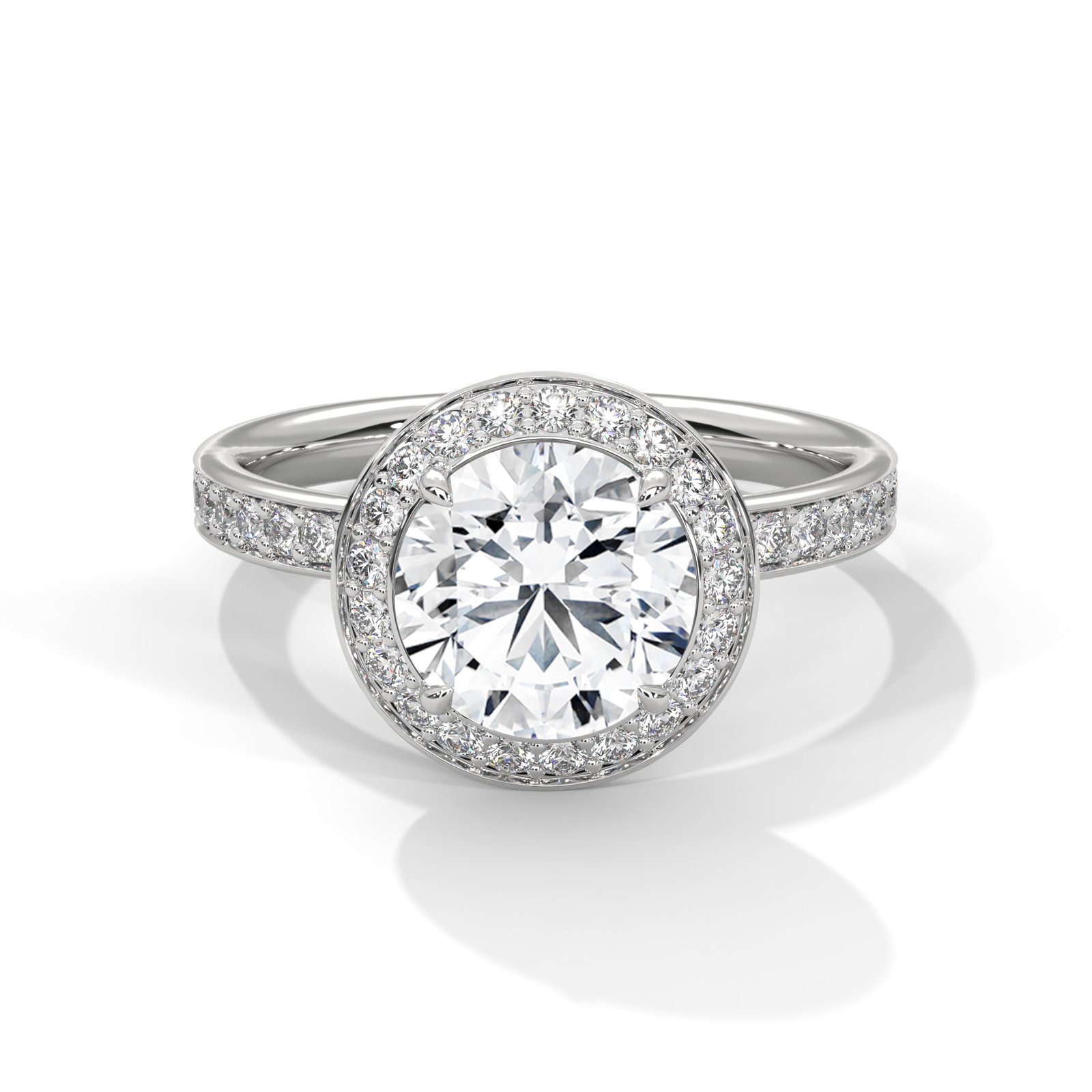 Buy Elegant Lab Grown CVD Diamond Gold Rings Online – Reeva Rare Jewelry Store Elegant Lab Grown CVD Diamond Gold Ring for Gift