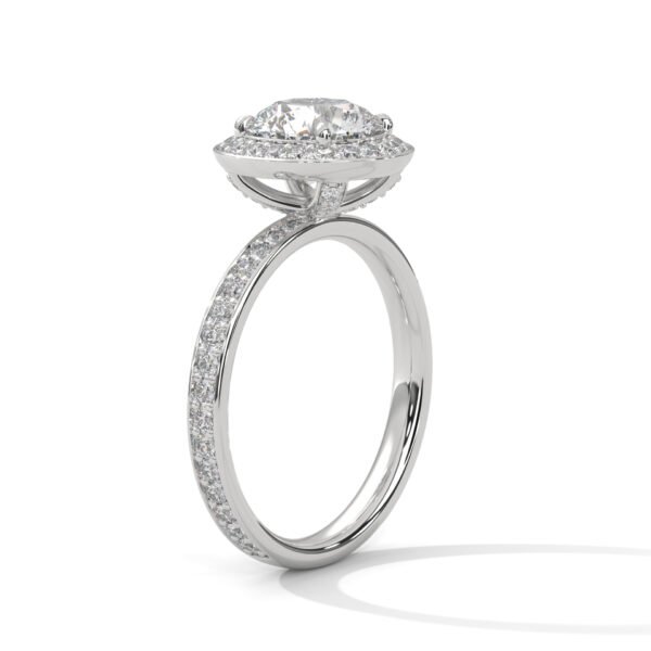Handcrafted Lab Grown CVD Diamond Gold Ring
