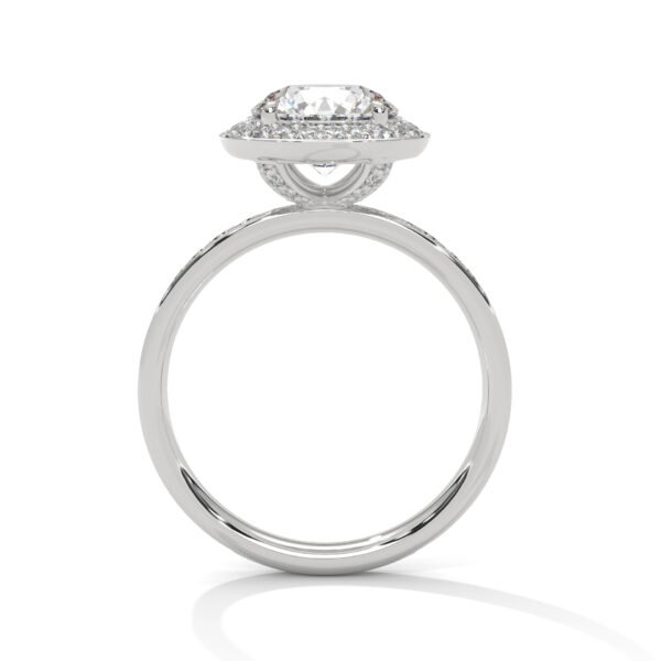 Stylish Lab Grown CVD Diamond Gold Ring