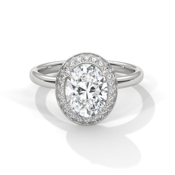 Elegant Lab Grown CVD Diamond Gold Ring by Reeva Rare Jewelry Store for the modern woman.