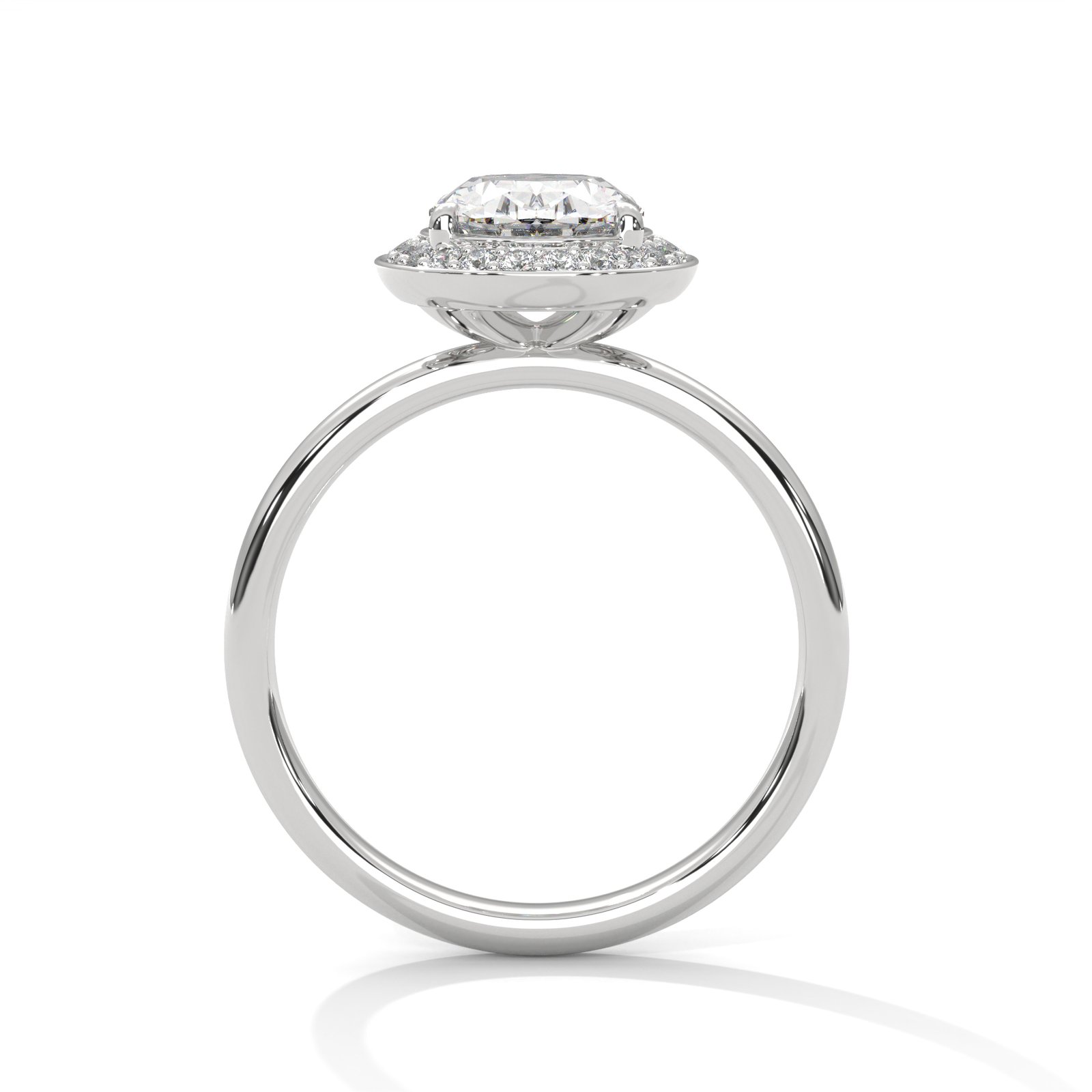 Timeless Lab Grown CVD Diamond Gold Ring crafted by Reeva Rare Jewelry Brand for elegant women.