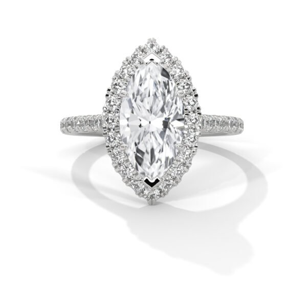 Captivating Lab Grown CVD Diamond Gold Ring with flawless cut and shine from Reeva Rare.