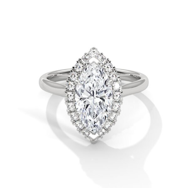 Iconic Lab Grown CVD Diamond Gold Ring crafted by Reeva Rare Jewelry Brand for modern elegance.