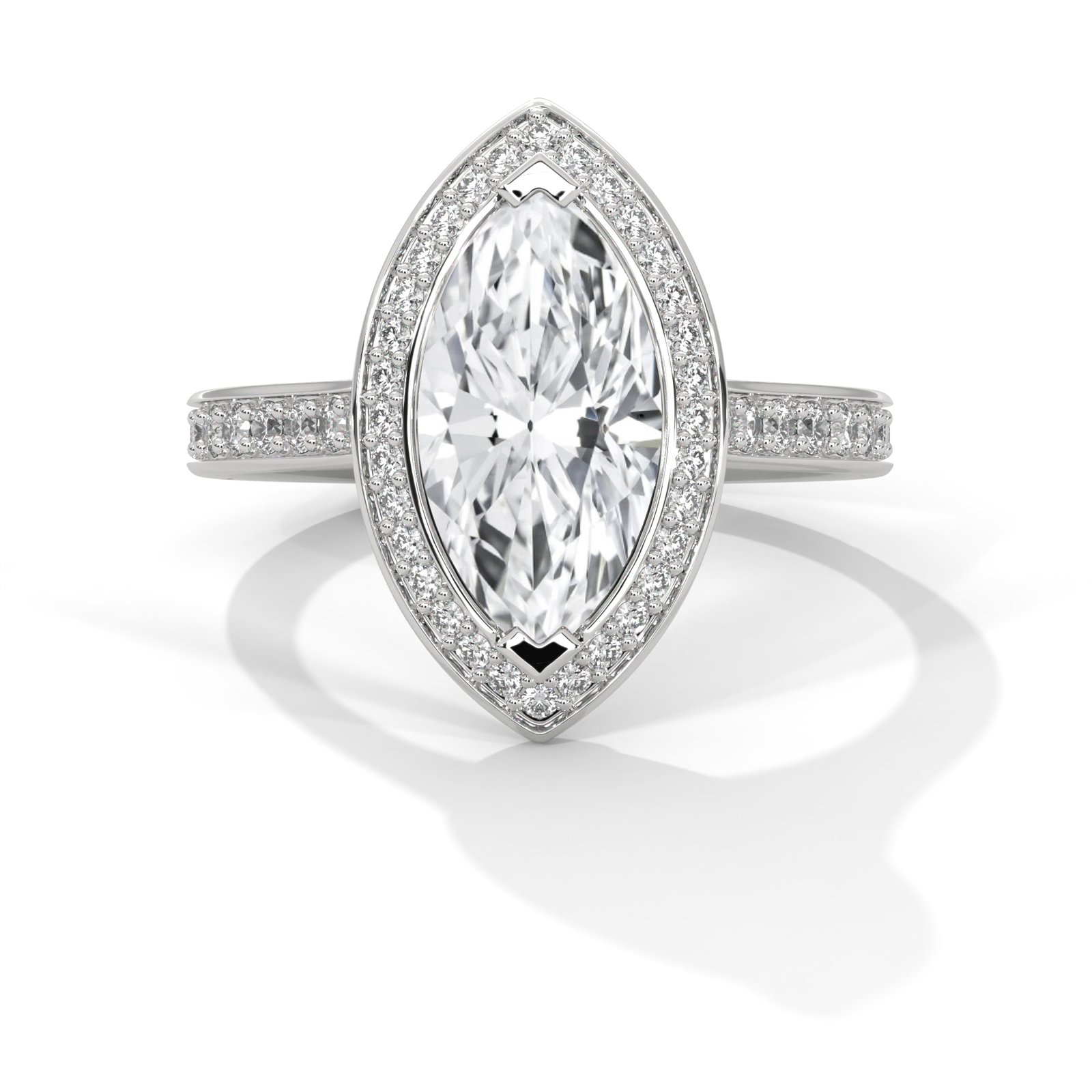 Shop online jewelry store Reeva Rare for handcrafted Lab Grown CVD Diamond Gold Rings. Timeless Lab Grown CVD Diamond Gold Ring by Reeva Rare Jewelry Brand with stunning brilliance.