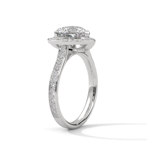 Buy Lab Grown CVD Diamond Gold Ring online from Reeva Rare for luxury and sophistication