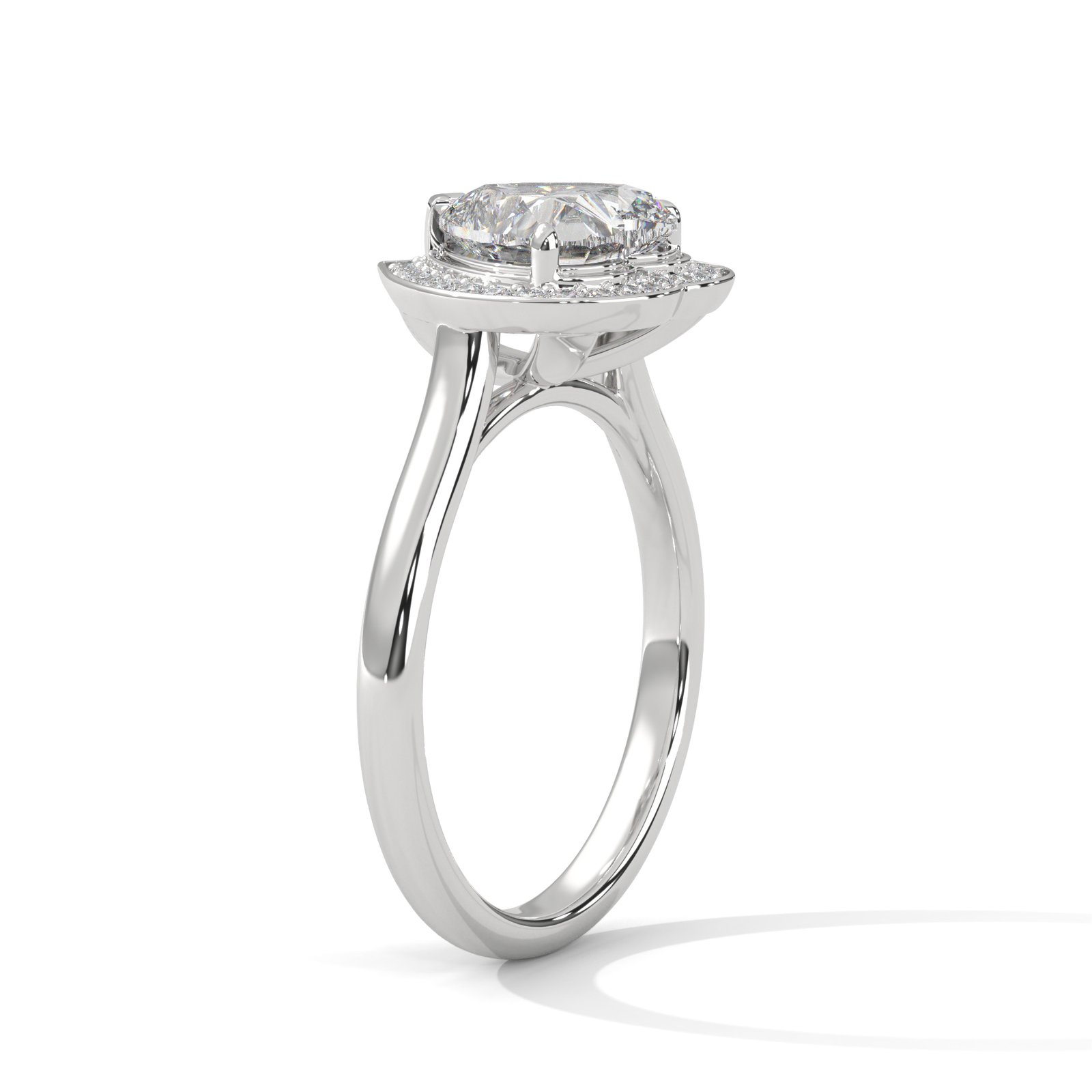 Elegant Lab Grown CVD Diamond Gold Ring for anniversaries, engagements, and gifting Buy Lab Grown CVD Diamond Gold Ring online from Reeva Rare Jewelry Brand Store for brilliance and premium design