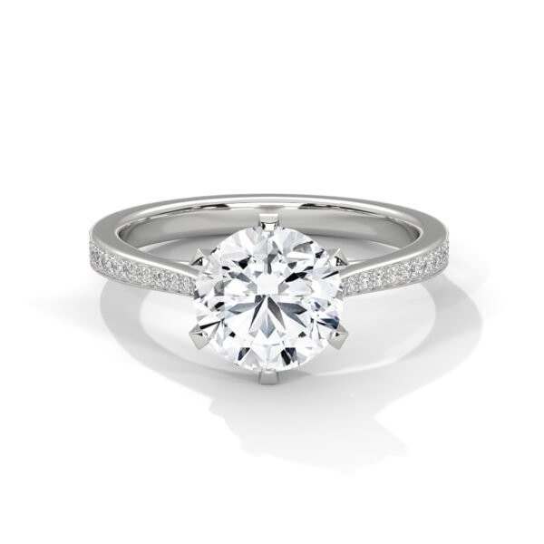 Lab Grown CVD Diamond Gold Ring with sparkling design for memorable gifts