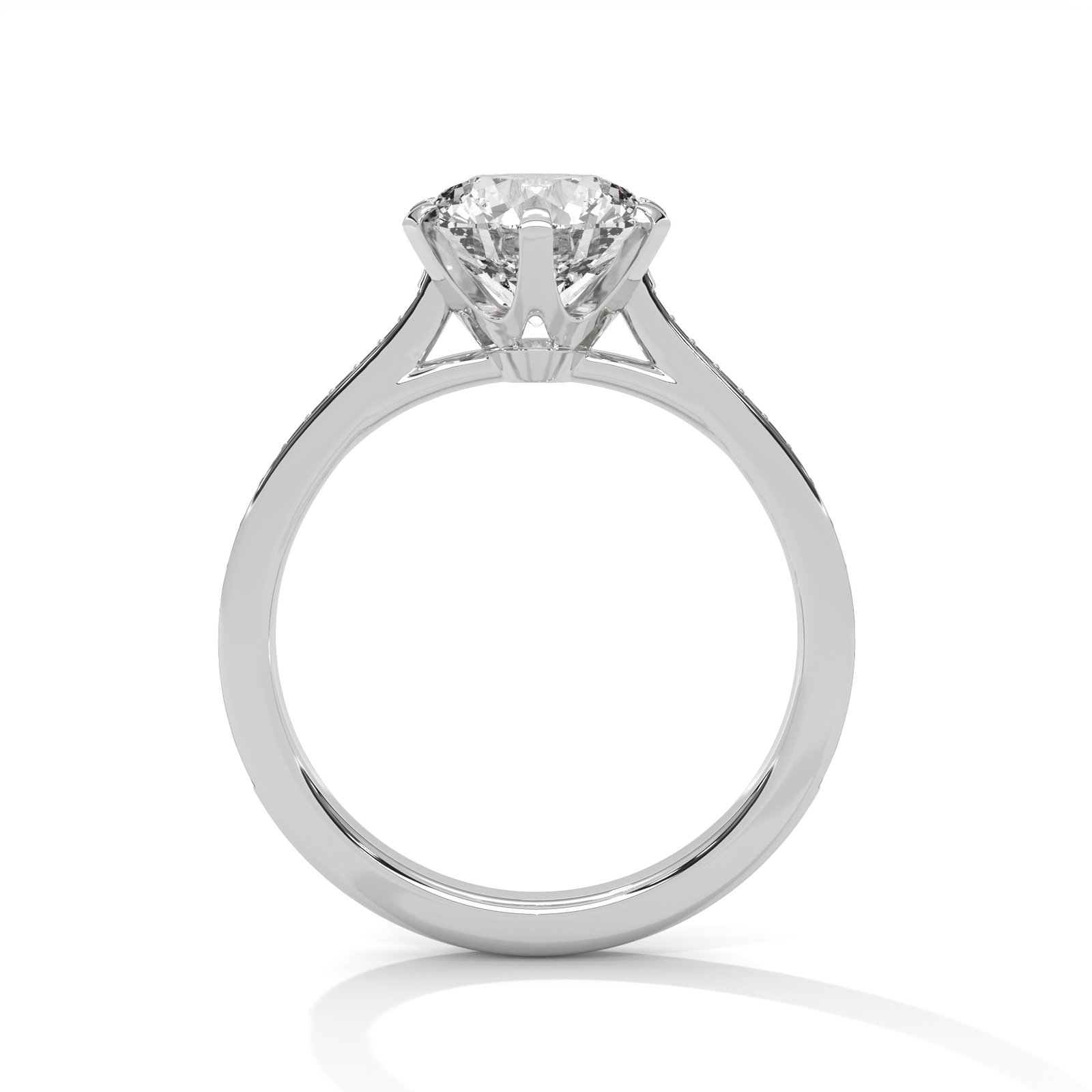 Lab Grown CVD Diamond Gold Ring | Reeva Rare Shop Online Lab Grown CVD Diamond Gold Ring featuring timeless beauty and elegant craftsmanship